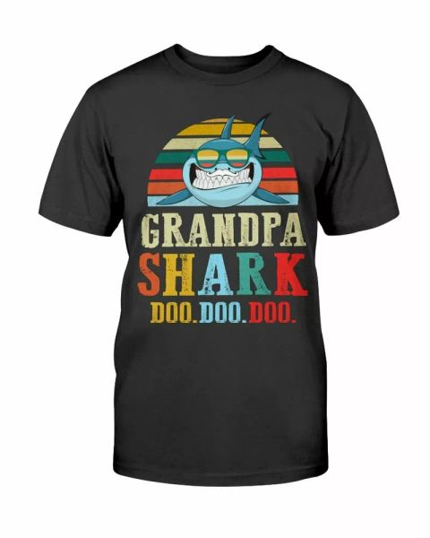 funny grandpa shark doo doo t-shirt for men grandfather gifts tee family shark, White;black
funny grandpa shark doo doo t-shirt for men grandfather gifts tee family shark, White;black