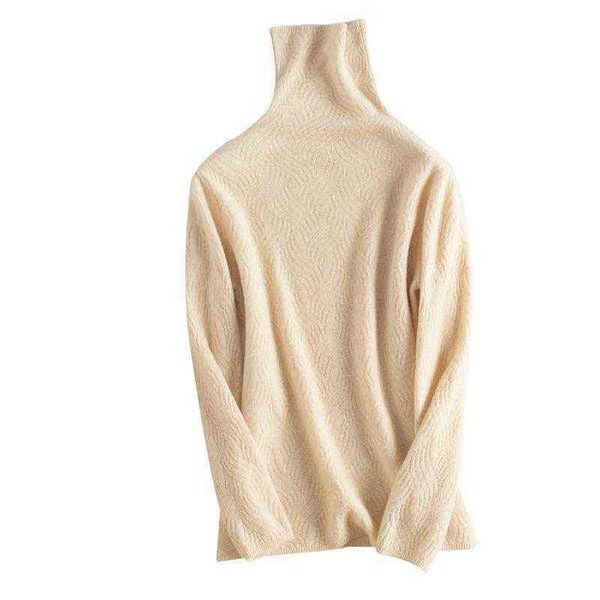 off season autumn winter sweater women's pile high collar with loose and thickened cashmere, White;black
off season autumn winter sweater women's pile high collar with loose and thickened cashmere, White;black