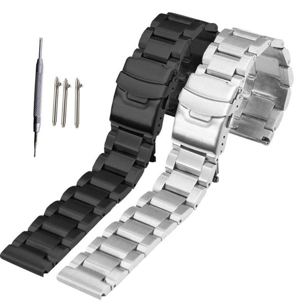 watch bands trapezoidal design quick release stainless steel watchbands bracelet 18 20 22 24mm solid metal band men strap accessories, Black;brown
watch bands trapezoidal design quick release stainless steel watchbands bracelet 18 20 22 24mm solid metal band men strap accessories, Black;brown