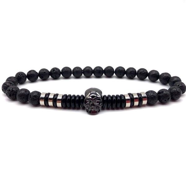 charm bracelets 2021 fashion crown skull men 6mm lava stone beads bracelet for women jewelry gift pulsera hombre, Golden;silver
charm bracelets 2021 fashion crown skull men 6mm lava stone beads bracelet for women jewelry gift pulsera hombre, Golden;silver