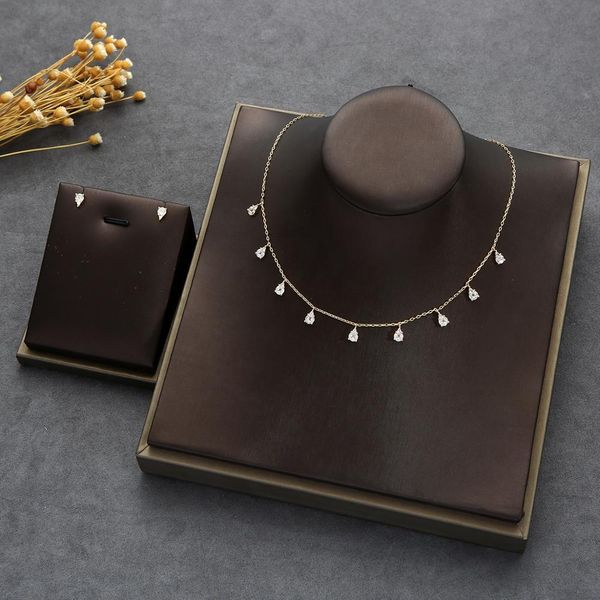 jewelry sets new women water drop pendant necklace earring choker for wedding bijoux wholesale hxn004, Black
jewelry sets new women water drop pendant necklace earring choker for wedding bijoux wholesale hxn004, Black