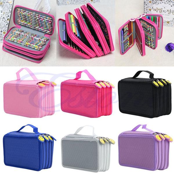 portable colors drawing sketching pencils pen case holder bag for 72pcs better school supply stationery box pencil bags
portable colors drawing sketching pencils pen case holder bag for 72pcs better school supply stationery box pencil bags