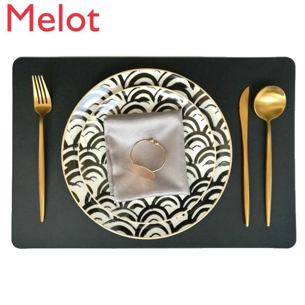 

japanese style model room tableware set light luxury modern dining table plate decoration exhibition hall dishes & plates