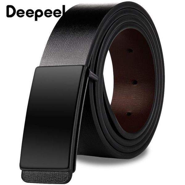 belts deepeel 1pc 3.4cm*105cm-125cm mens smooth buckle luxury quality designer belt leather accessories with business casual beltyk715, Black;brown
belts deepeel 1pc 3.4cm*105cm-125cm mens smooth buckle luxury quality designer belt leather accessories with business casual beltyk715, Black;brown