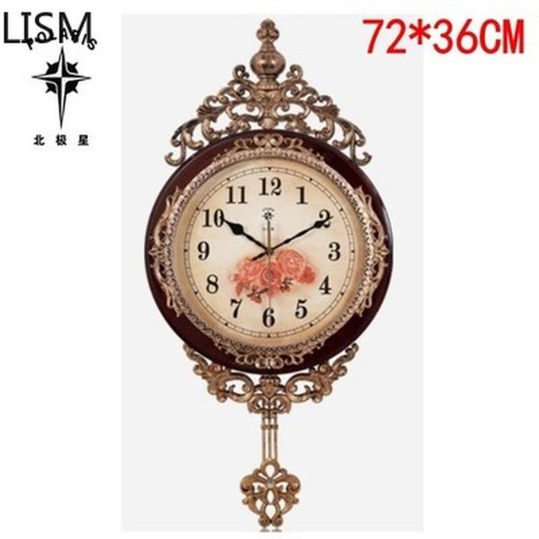 wall clocks luxury large clock pendulum gold silent vintage living room retro metal shabby chic home decor modren
wall clocks luxury large clock pendulum gold silent vintage living room retro metal shabby chic home decor modren