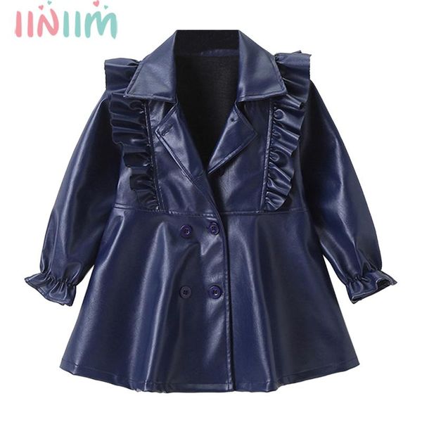 jackets children's pu jacket kids girls long overwear solid color faux leather motorcycle coats spring autumn windbreake coat, Blue;gray
jackets children's pu jacket kids girls long overwear solid color faux leather motorcycle coats spring autumn windbreake coat, Blue;gray