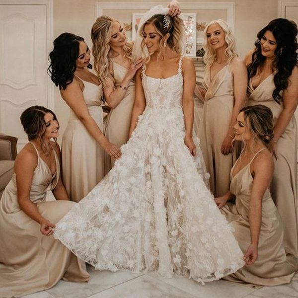 new lace wedding dresses scoop spaghetti strap sleeveless a-line lace 3d flower sweep train wedding gowns vestidos de novia, White
new lace wedding dresses scoop spaghetti strap sleeveless a-line lace 3d flower sweep train wedding gowns vestidos de novia, White