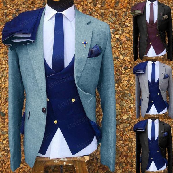 men's suits & blazers 2021 sea blue mens business 3 pieces slim fit dinner wedding groom tuxedo tailored jacket double breasted vest pa, White;black
men's suits & blazers 2021 sea blue mens business 3 pieces slim fit dinner wedding groom tuxedo tailored jacket double breasted vest pa, White;black