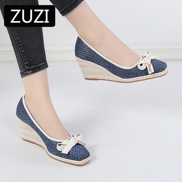 sandals zuzi women's french espadrilles high-heeled shoes slope autumn 2022 temperament bow pointed women, Black
sandals zuzi women's french espadrilles high-heeled shoes slope autumn 2022 temperament bow pointed women, Black