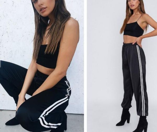 fashion women joggers casual loose side striped long pants sweatpants trousers leggings sweat wear plus size -xl, Black;white
fashion women joggers casual loose side striped long pants sweatpants trousers leggings sweat wear plus size -xl, Black;white