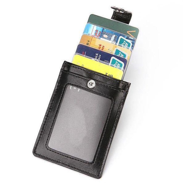 card holders rfid business style pu cash id holder black fashion ultra-thin credit purse, Brown;gray
card holders rfid business style pu cash id holder black fashion ultra-thin credit purse, Brown;gray