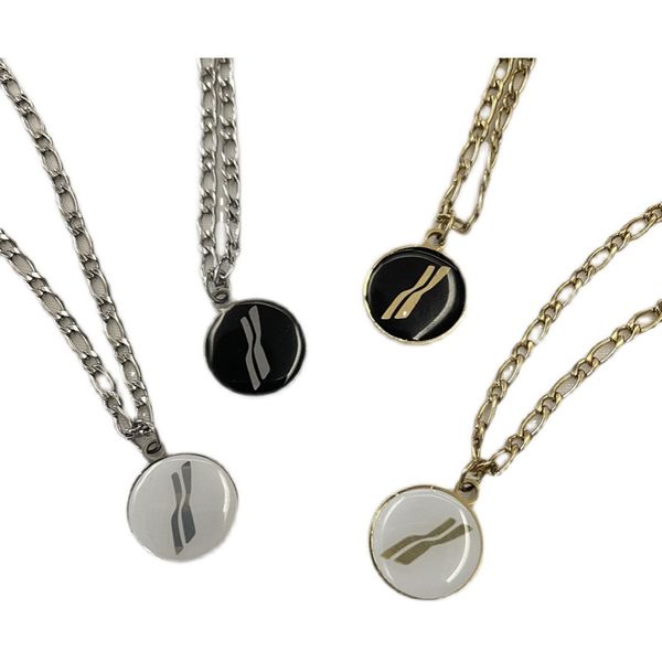 we11done welldone badge logo necklace sweater chain metal hip-hop tide brand accessories, Silver
we11done welldone badge logo necklace sweater chain metal hip-hop tide brand accessories, Silver