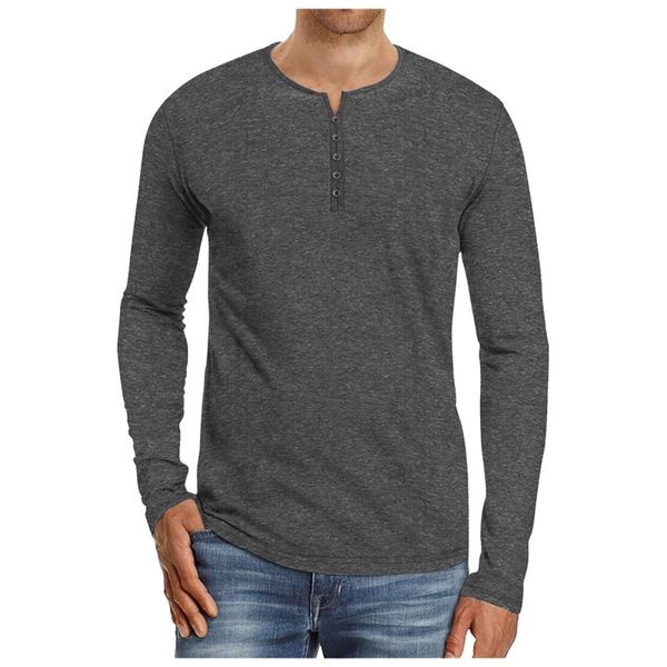 men's t-shirts autumn and winter t shirt for men ropa hombre casual loose multi-button solid color long-sleeved round neck tshirts, White;black
men's t-shirts autumn and winter t shirt for men ropa hombre casual loose multi-button solid color long-sleeved round neck tshirts, White;black