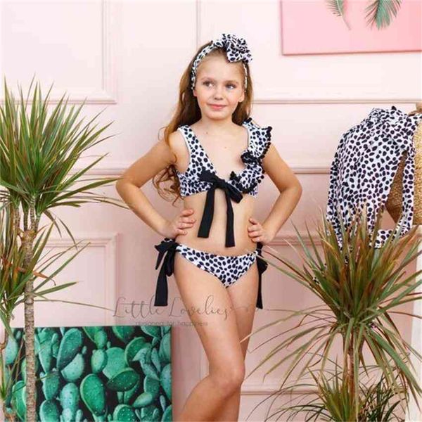 factoryp8fo leopard new 2019 children's in summer split swimsuit, White;black
factoryp8fo leopard new 2019 children's in summer split swimsuit, White;black