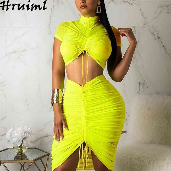sets womens outfits summer solid color ruched drawstring fashion skirt and set women slim elegant party club 2 piece 210515, White
sets womens outfits summer solid color ruched drawstring fashion skirt and set women slim elegant party club 2 piece 210515, White