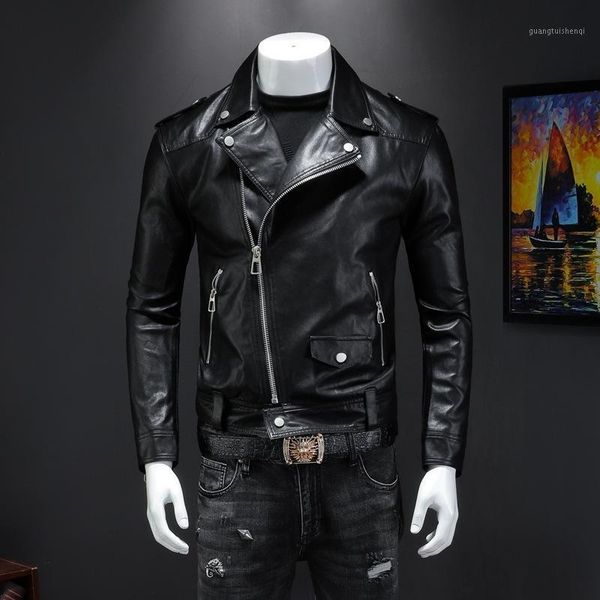 men's fur & faux 2021 winter autumn and lapel jackets men pu leather fashion korean youth motorcycle trend jacket plus size male coat, Black
men's fur & faux 2021 winter autumn and lapel jackets men pu leather fashion korean youth motorcycle trend jacket plus size male coat, Black