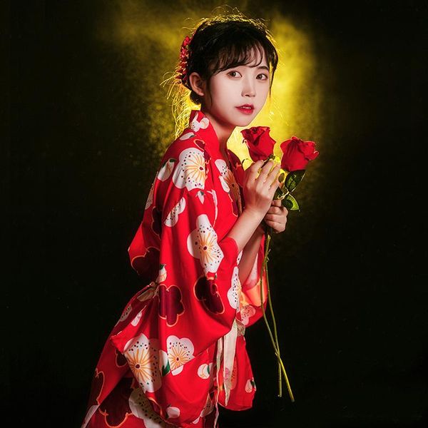 ethnic clothing red kimono dress japanese traditional print yukata women national style asian cosplay costumes
ethnic clothing red kimono dress japanese traditional print yukata women national style asian cosplay costumes