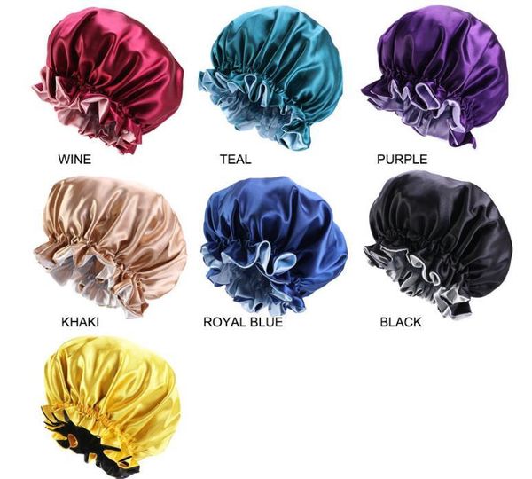 silk night cap hat double side wear women head cover sleep satin bonnet for beautiful hair sn197 shower caps
silk night cap hat double side wear women head cover sleep satin bonnet for beautiful hair sn197 shower caps
