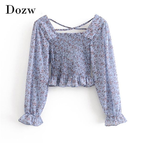 chic ruffles floral print chiffon blouse women fashion long sleeve stretchy crop square collar elegant bodycon shirt blusas 210414, White
chic ruffles floral print chiffon blouse women fashion long sleeve stretchy crop square collar elegant bodycon shirt blusas 210414, White
