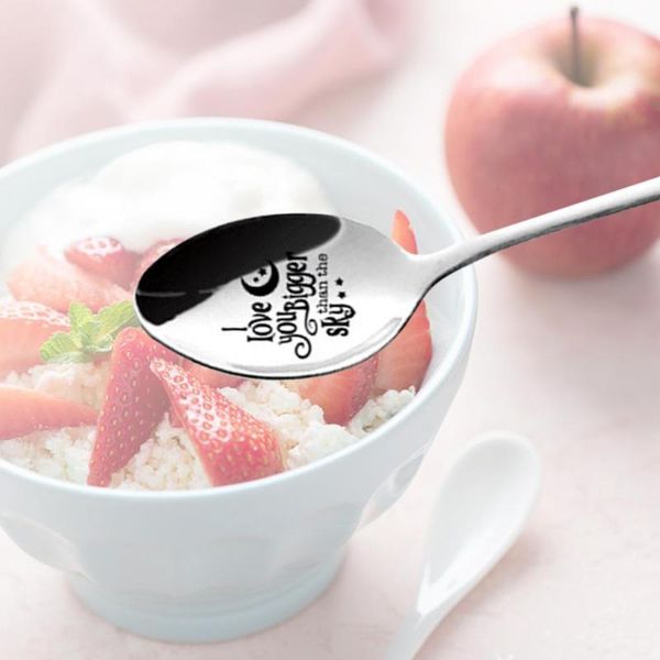 spoons 1pc long handle spoon stainless steel household knives tableware teaspoons accessories letter engraved utensils year gift
spoons 1pc long handle spoon stainless steel household knives tableware teaspoons accessories letter engraved utensils year gift