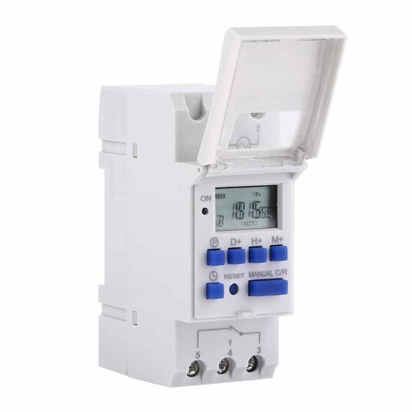 timers 7-day programmable digital time switch relay timer control ahc15a rechargeable lcd display electronic rail mount
timers 7-day programmable digital time switch relay timer control ahc15a rechargeable lcd display electronic rail mount