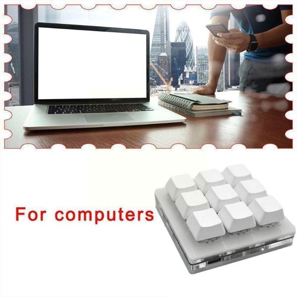 keyboards mini 9 keys keyboard function diy shortcut programmable mechanical gaming r5m4
keyboards mini 9 keys keyboard function diy shortcut programmable mechanical gaming r5m4