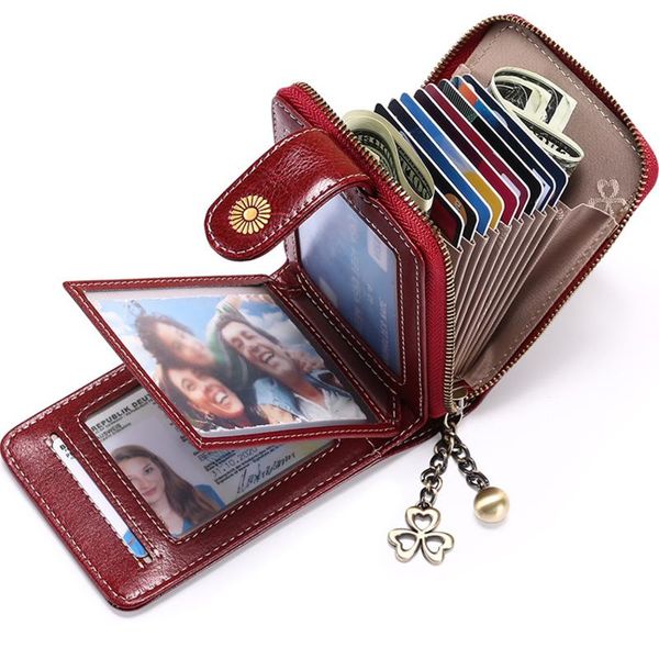 wallets women fashion wallet trifold stylish 2021 leather hasp card holder money small elegant ladies coin bag female purse, Red;black
wallets women fashion wallet trifold stylish 2021 leather hasp card holder money small elegant ladies coin bag female purse, Red;black