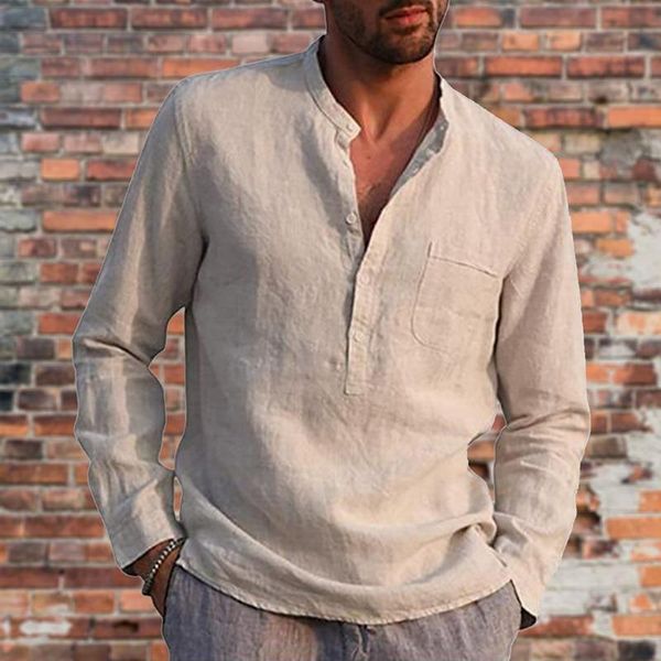 men's casual shirts linen 2021 short sleeve solid loose t-shirt cotton breathable v neck plus size male pullover blouse, White;black
men's casual shirts linen 2021 short sleeve solid loose t-shirt cotton breathable v neck plus size male pullover blouse, White;black