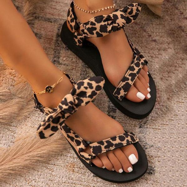 sandals summer womens beach solid color bow leopard flip flops ladies outdoor flat footwear colorful zapatillas mujer, Black
sandals summer womens beach solid color bow leopard flip flops ladies outdoor flat footwear colorful zapatillas mujer, Black