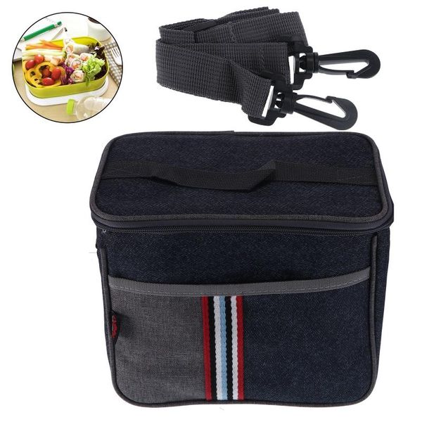 storage bags oxford cloth lunch bag stripe insulated thermal food picnic handbag portable shoulder box for working lunches
storage bags oxford cloth lunch bag stripe insulated thermal food picnic handbag portable shoulder box for working lunches