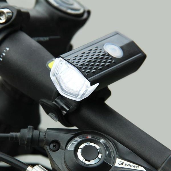 rechargeable bike front light led bicycle cycling headlight lights