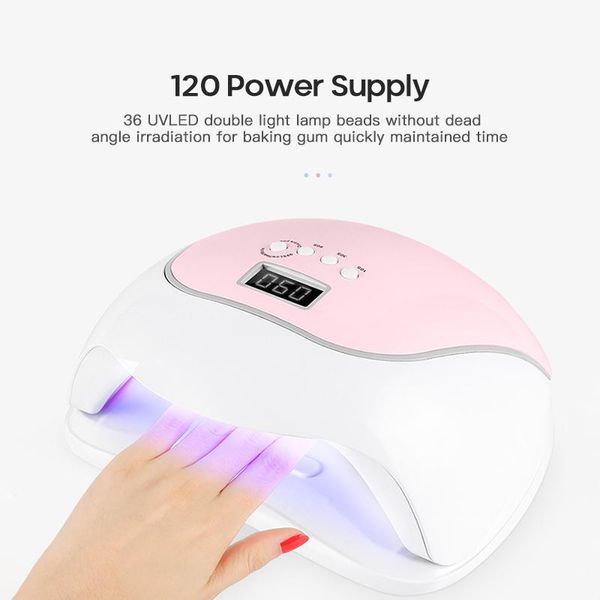 nail dryers 120w lamp polish dryer uv led acrylic gel dry art tools potherapy machine durable baking light
nail dryers 120w lamp polish dryer uv led acrylic gel dry art tools potherapy machine durable baking light