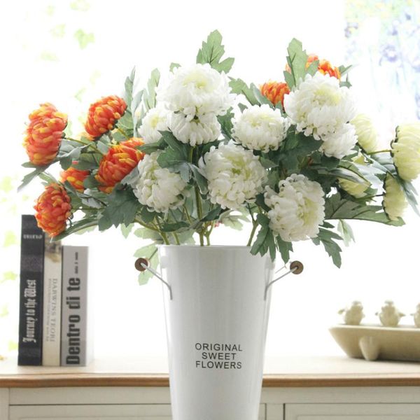 lush large marigolds chrysanthemum branch with leaf artificial silk flowers for wedding home decor living room decoration decorative & wreat
lush large marigolds chrysanthemum branch with leaf artificial silk flowers for wedding home decor living room decoration decorative & wreat