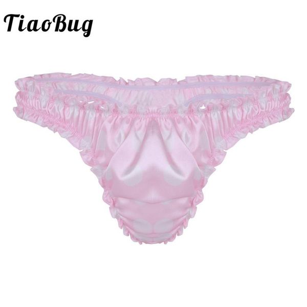 tiaobug men bikini briefs thong underwear lingerie soft satin polka dot ruffled low rise sissy panties gay swimwear underpants one-piece sui
tiaobug men bikini briefs thong underwear lingerie soft satin polka dot ruffled low rise sissy panties gay swimwear underpants one-piece sui