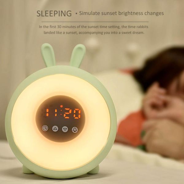 other clocks & accessories creative wake up alarm clock fashion sweet dreams night light usb silicone wake-up lamp
other clocks & accessories creative wake up alarm clock fashion sweet dreams night light usb silicone wake-up lamp