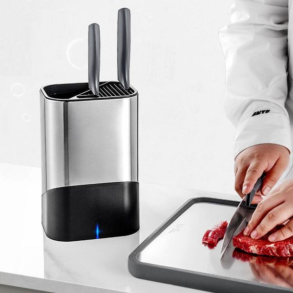 hooks & rails eleactric sterilization knife holder kitchen ozone disinfection chopsticks cutlery storage tube rack
hooks & rails eleactric sterilization knife holder kitchen ozone disinfection chopsticks cutlery storage tube rack