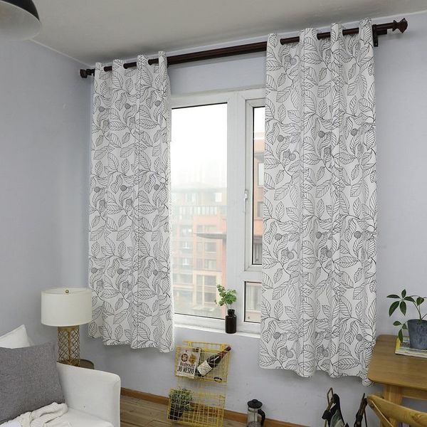 curtain finished white leaf american semi-shading can be customized grommet curtains for study bedroom cafe living room & drapes
curtain finished white leaf american semi-shading can be customized grommet curtains for study bedroom cafe living room & drapes