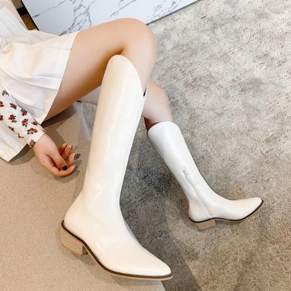boots winter british style high sleeve knight woman 2021 autumn handsome pointed head thick heel denim boot1, Black
boots winter british style high sleeve knight woman 2021 autumn handsome pointed head thick heel denim boot1, Black