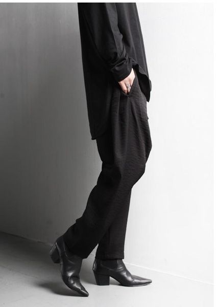men's pants trousers casual harlem linen pleated body wrapped slacks elastic waist capri, Black
men's pants trousers casual harlem linen pleated body wrapped slacks elastic waist capri, Black