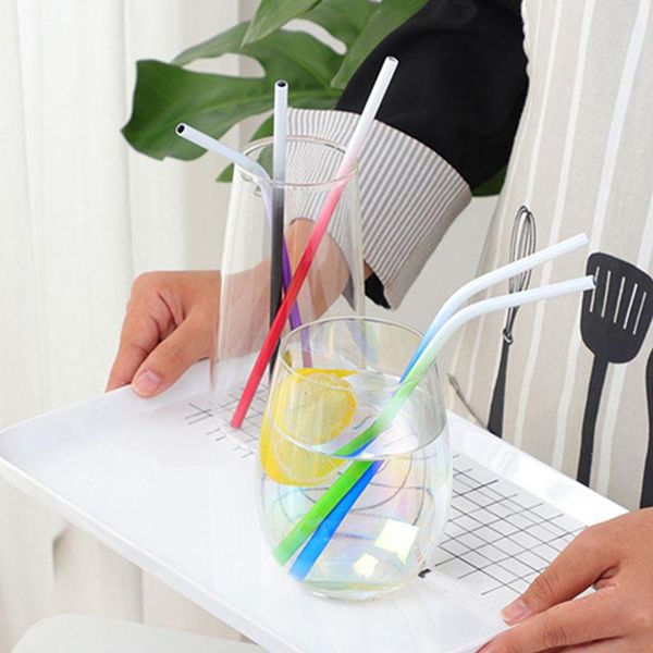 drinking straws gradient rainbow color stainless steel straw creative coffee eco-friendly reusable high quality
drinking straws gradient rainbow color stainless steel straw creative coffee eco-friendly reusable high quality