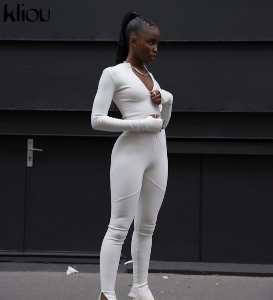 black/white bodycon tracksuit jumpsuit women new fitness romper long sleeve zipper elastic body mujer
black/white bodycon tracksuit jumpsuit women new fitness romper long sleeve zipper elastic body mujer