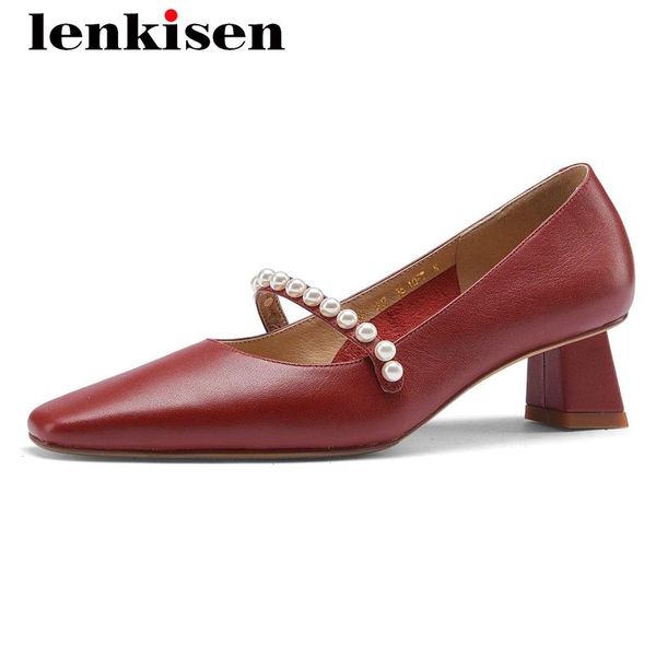 lenkisen french romantic full grain leather pearl decorations vintage square toe thick med heel slip on maiden women pumps l07 dress shoes, Black
lenkisen french romantic full grain leather pearl decorations vintage square toe thick med heel slip on maiden women pumps l07 dress shoes, Black