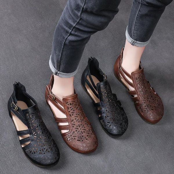 sandals women embroidery leather flat heels summer shoes for black handmade genuine retro shoes2021
sandals women embroidery leather flat heels summer shoes for black handmade genuine retro shoes2021