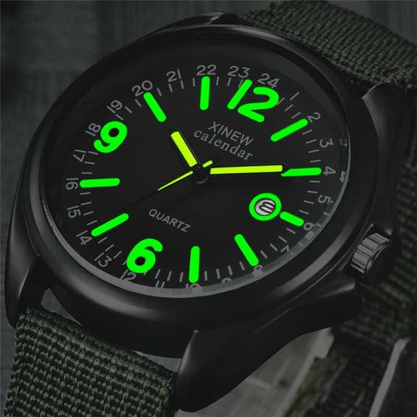 wristwatches xi mens fashion date army nylon strap stainless steel wrist watch luxury quartz casual relogio masculino, Slivery;brown
wristwatches xi mens fashion date army nylon strap stainless steel wrist watch luxury quartz casual relogio masculino, Slivery;brown