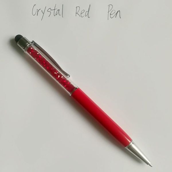 ballpoint pens red color crystal pen fashion creative stylus yellow touch for writing stationery office & school black refill, Blue;orange
ballpoint pens red color crystal pen fashion creative stylus yellow touch for writing stationery office & school black refill, Blue;orange