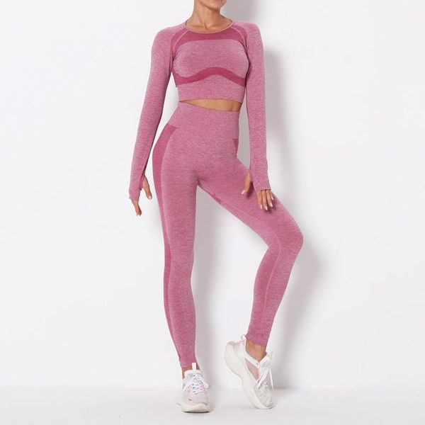 pcs seamless women yoga set long sleeve crop high waist leggings female fitness running gym suit sportwear set1, White;red
pcs seamless women yoga set long sleeve crop high waist leggings female fitness running gym suit sportwear set1, White;red