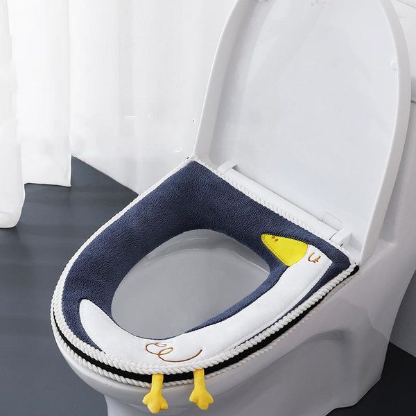 toilet seat covers 1pcs cartoon bathroom cover winter home zipper handle universal mat thickened wc supplies
toilet seat covers 1pcs cartoon bathroom cover winter home zipper handle universal mat thickened wc supplies