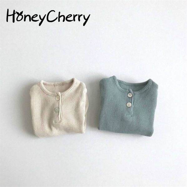 baby bodysuit baby's simple knitted button conjoined threaded open-necked long sleeve climbing suit 210702, Blue
baby bodysuit baby's simple knitted button conjoined threaded open-necked long sleeve climbing suit 210702, Blue