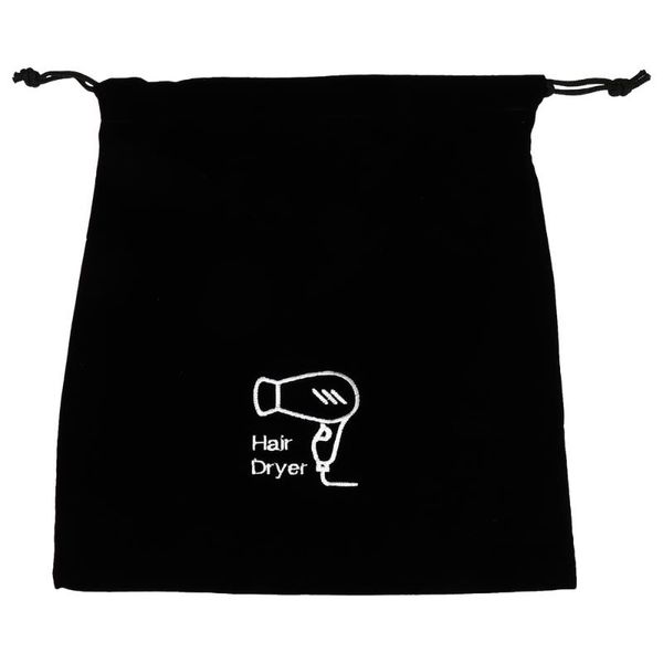 storage bags 1pc jewelry hair dryer container waterproof flannel bag home sundries black
storage bags 1pc jewelry hair dryer container waterproof flannel bag home sundries black