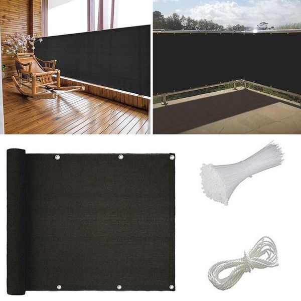 3' x 10' balcony shade net privacy screen cover weather-resistant windscreen for outdoor backyardsalon de jardin
3' x 10' balcony shade net privacy screen cover weather-resistant windscreen for outdoor backyardsalon de jardin